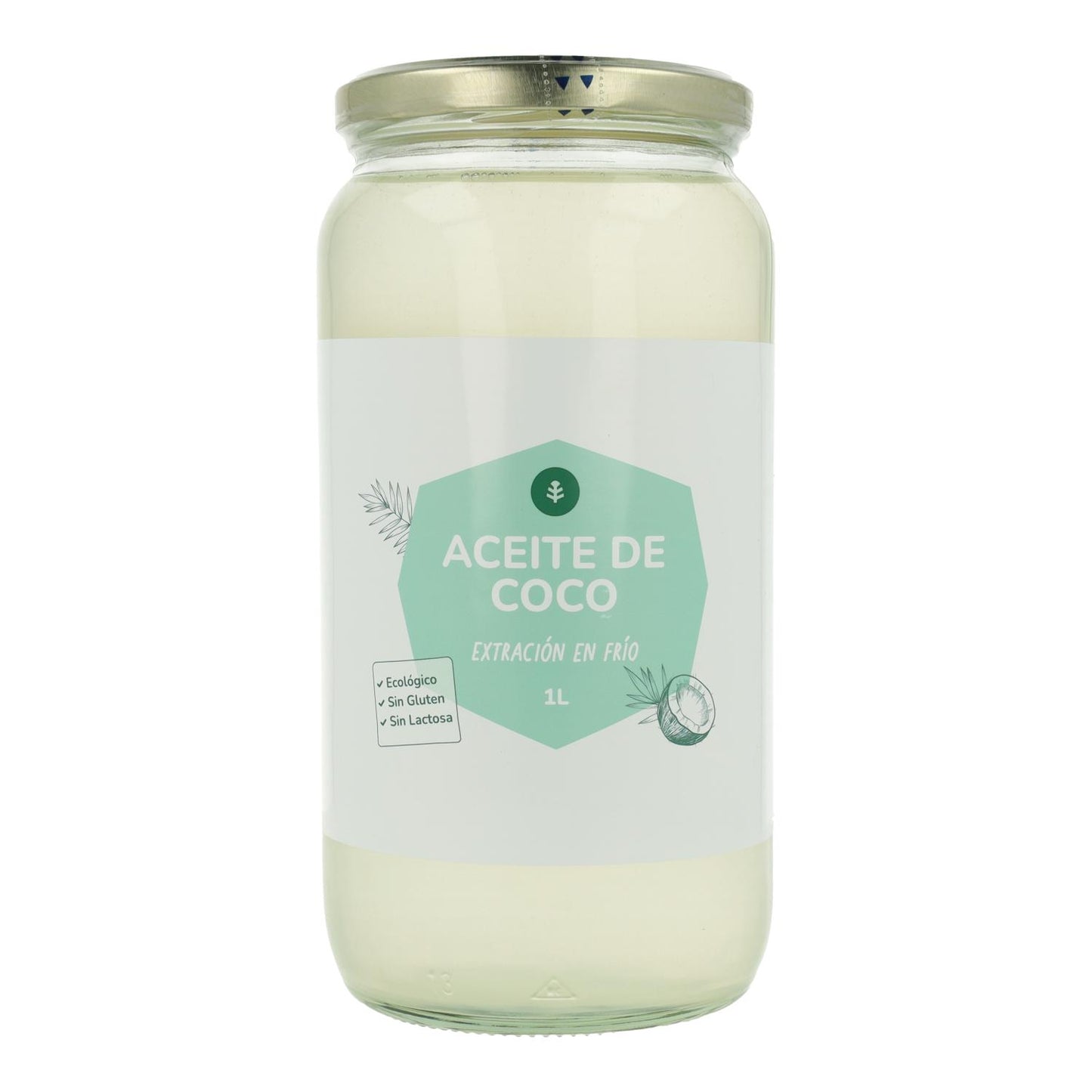 Jungfru kokosnötsolja ECO Planeta Huerto 1L
