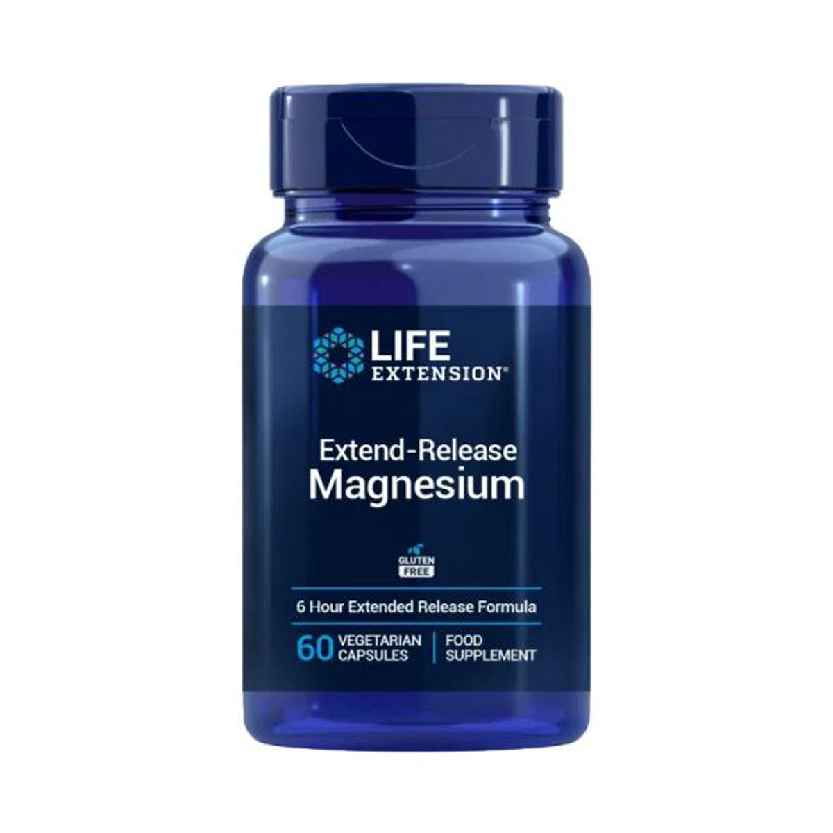 Magnesio a rilascio prolungato, Life Extension 60 capsule