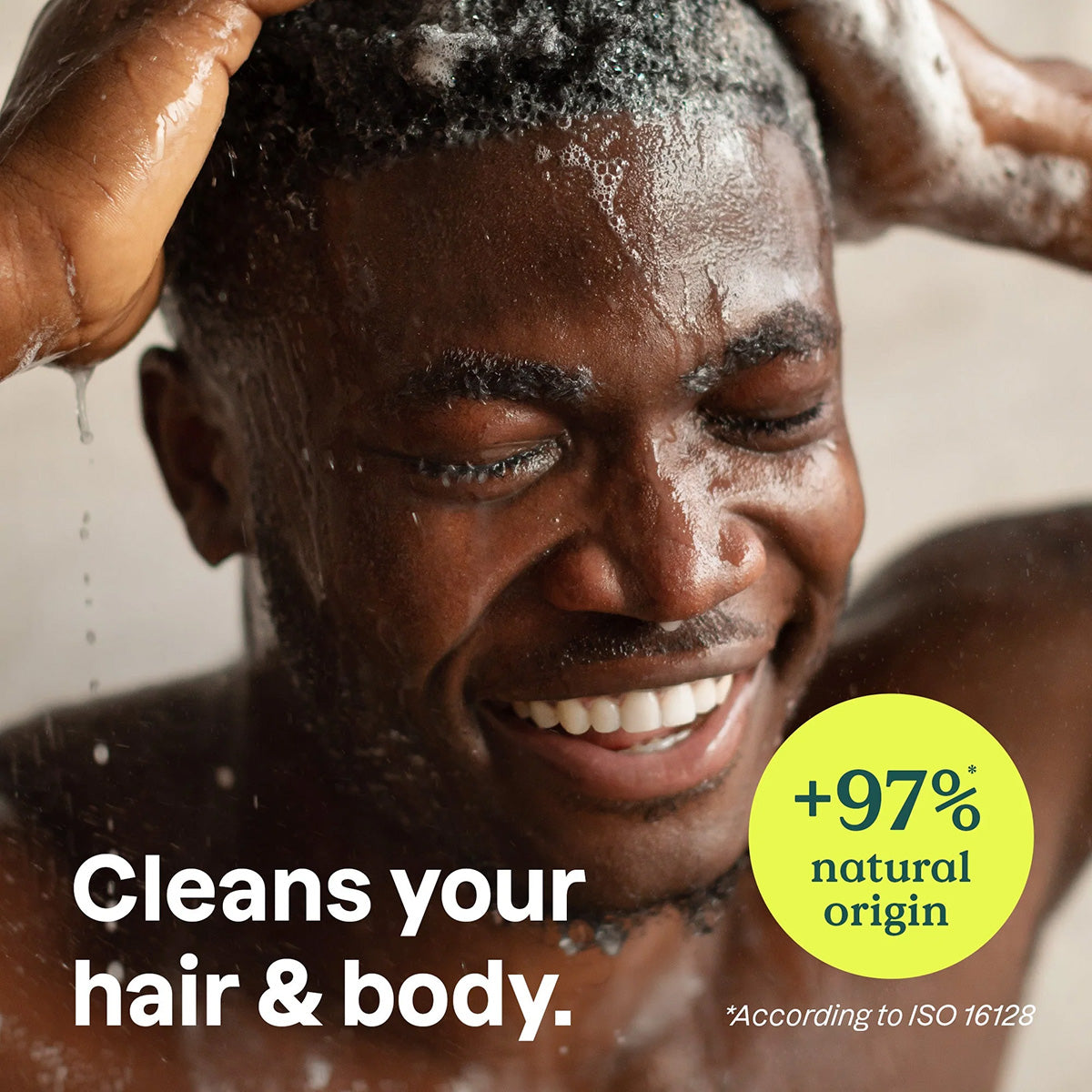 Super Leaves Nourishing & Energising 2-in-1 Shampoo and Shower Gel for Men 473 ml