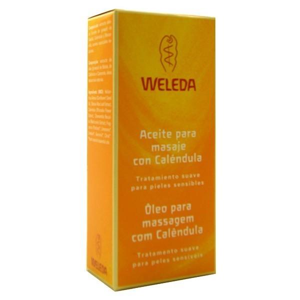 Huile de massage au calendula Weleda, 100 ml
