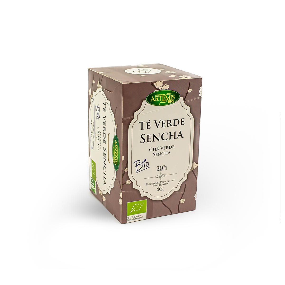 Sencha-Grüntee Eco 20 Filter Artemisbio