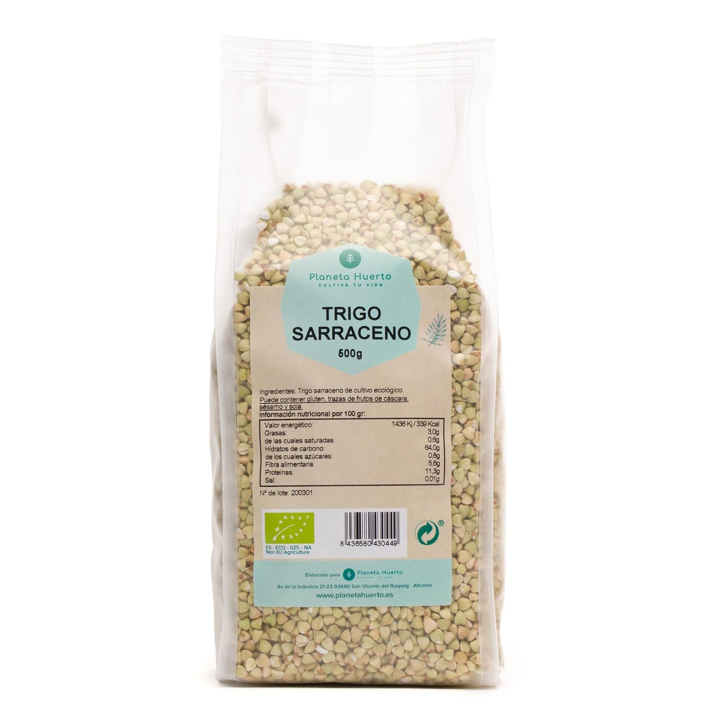 Trigo Sarraceno ECO Planeta Huerto 500 g