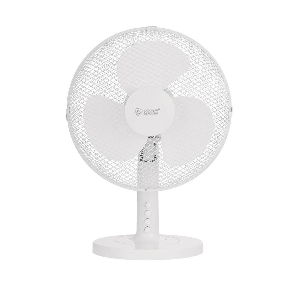 Tischventilator 31 cm 35 W Weiß