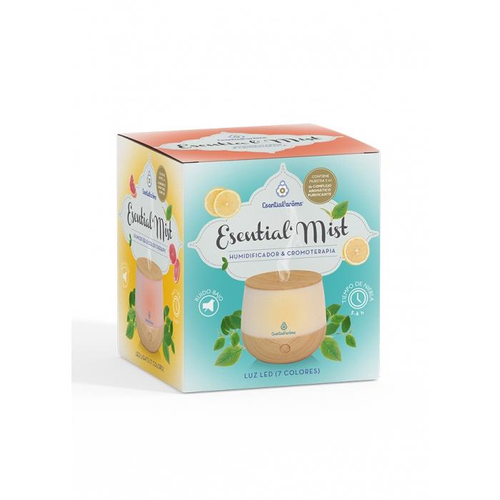 Esential'Mist - Humidificateur + Chromothérapie Arômes essentiels
