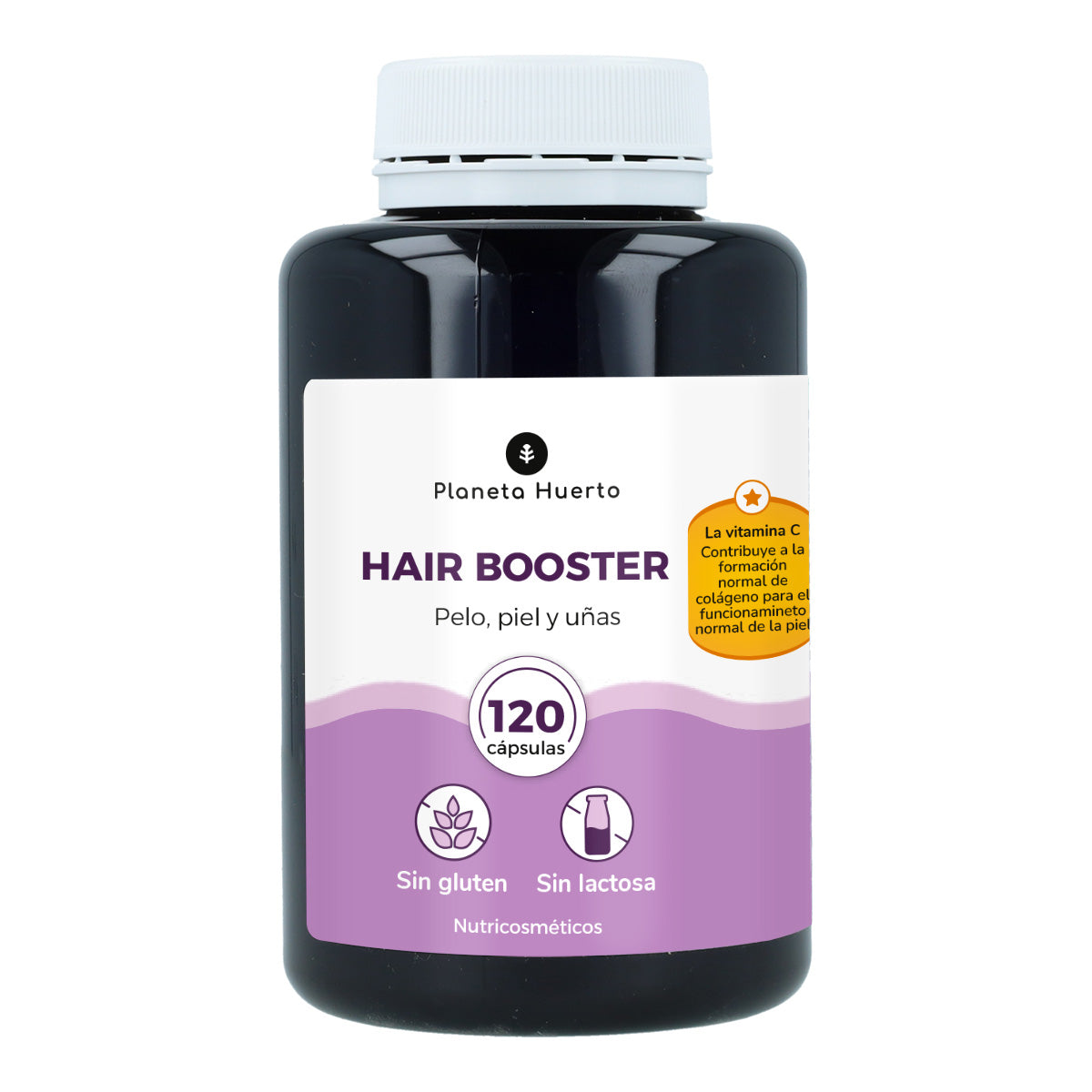 Hair Booster haar, huid en nagels Planeta Huerto 120 capsules