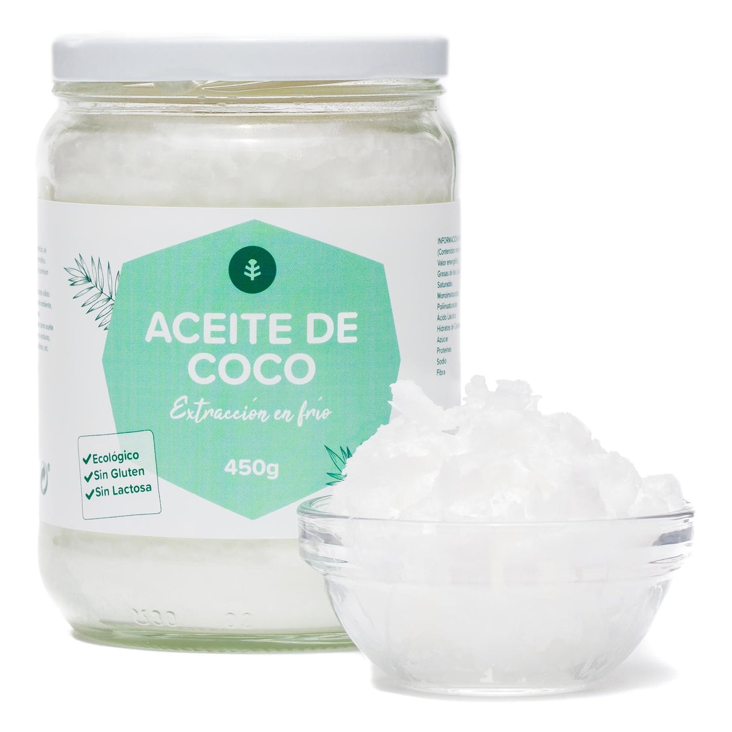 Virgin coconut oil ECO Planeta Huerto 500 ml