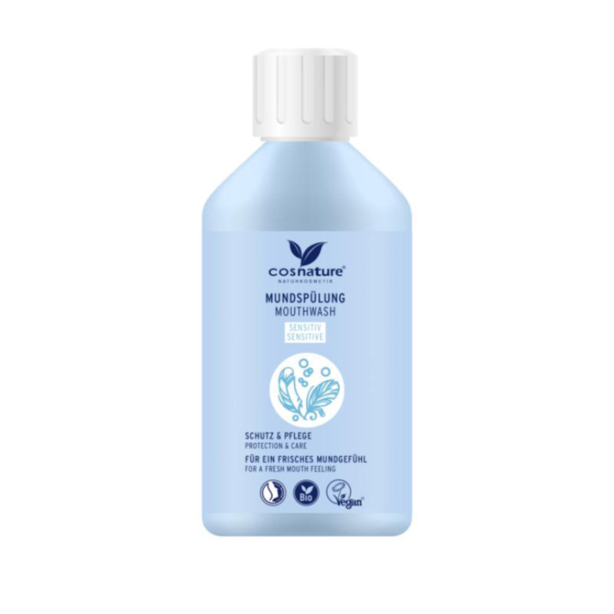 Mundwasser Sensitive, Cosmature, 300 ml