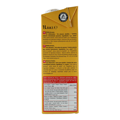 Haverdrank zonder toegevoegde suikers Bio NaturGreen 1 L