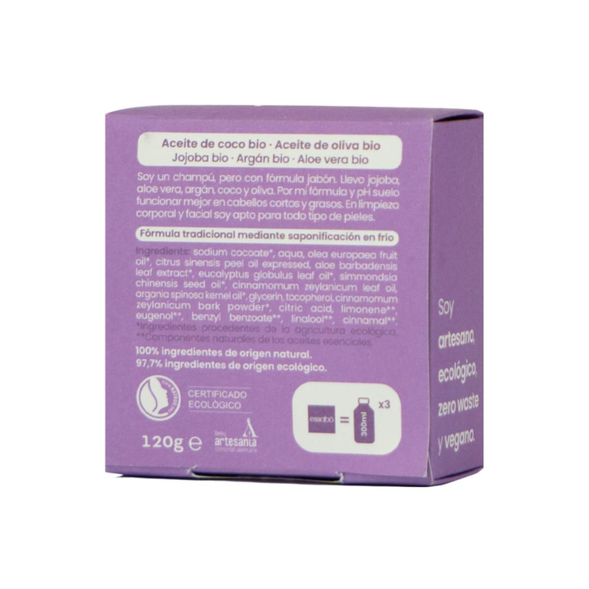 Eco Solid Shampoo, 120 g Essabó
