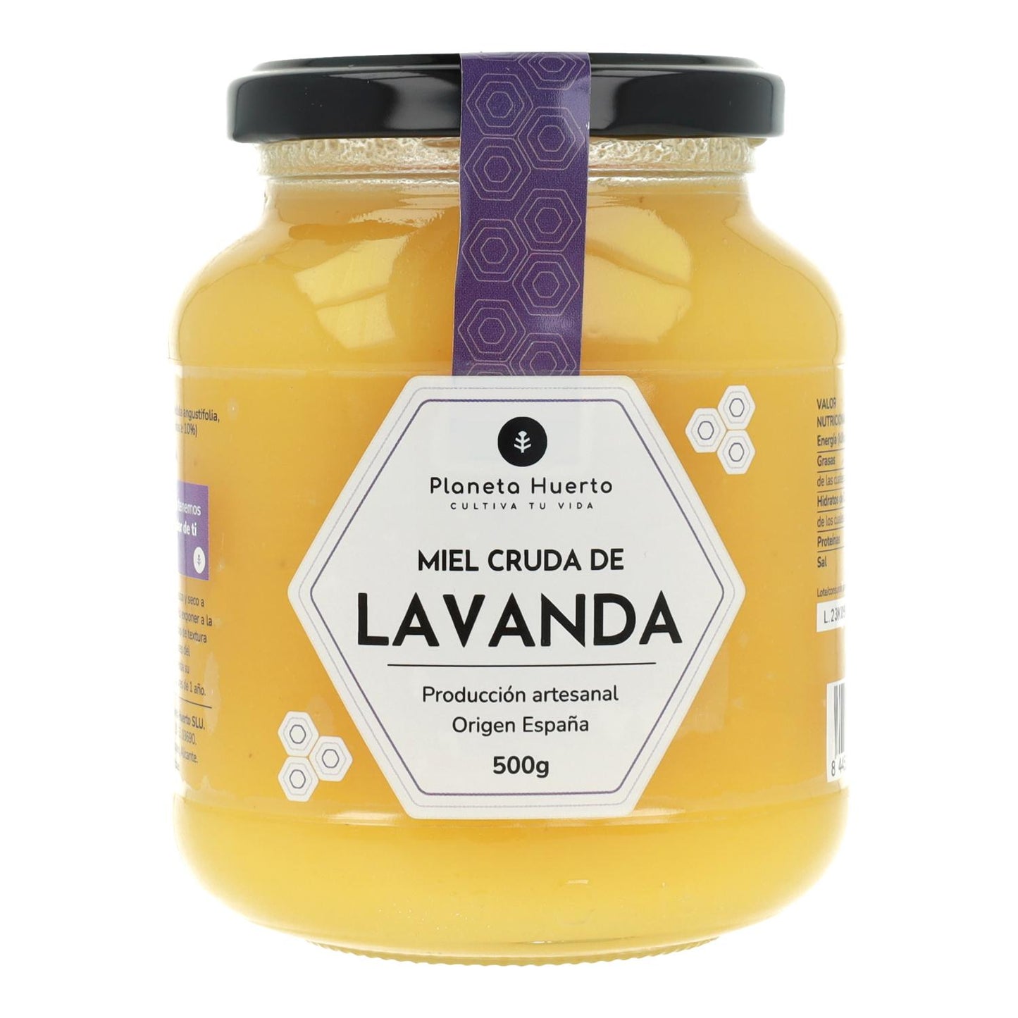 Pack 6x Miel Cruda de Lavanda Planeta Huerto 500 g