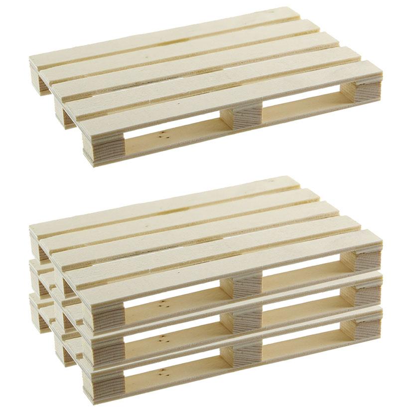 Podkładki pod kubki z drewnianych palet 4 sztuki