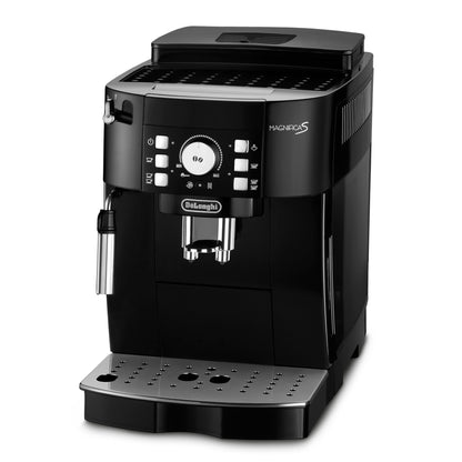 Superautomatyczny ekspres do kawy Delonghi Magnifica S ECAM21.117.B z systemem Cappuccino i wbudowanym młynkiem (odnowiony)
