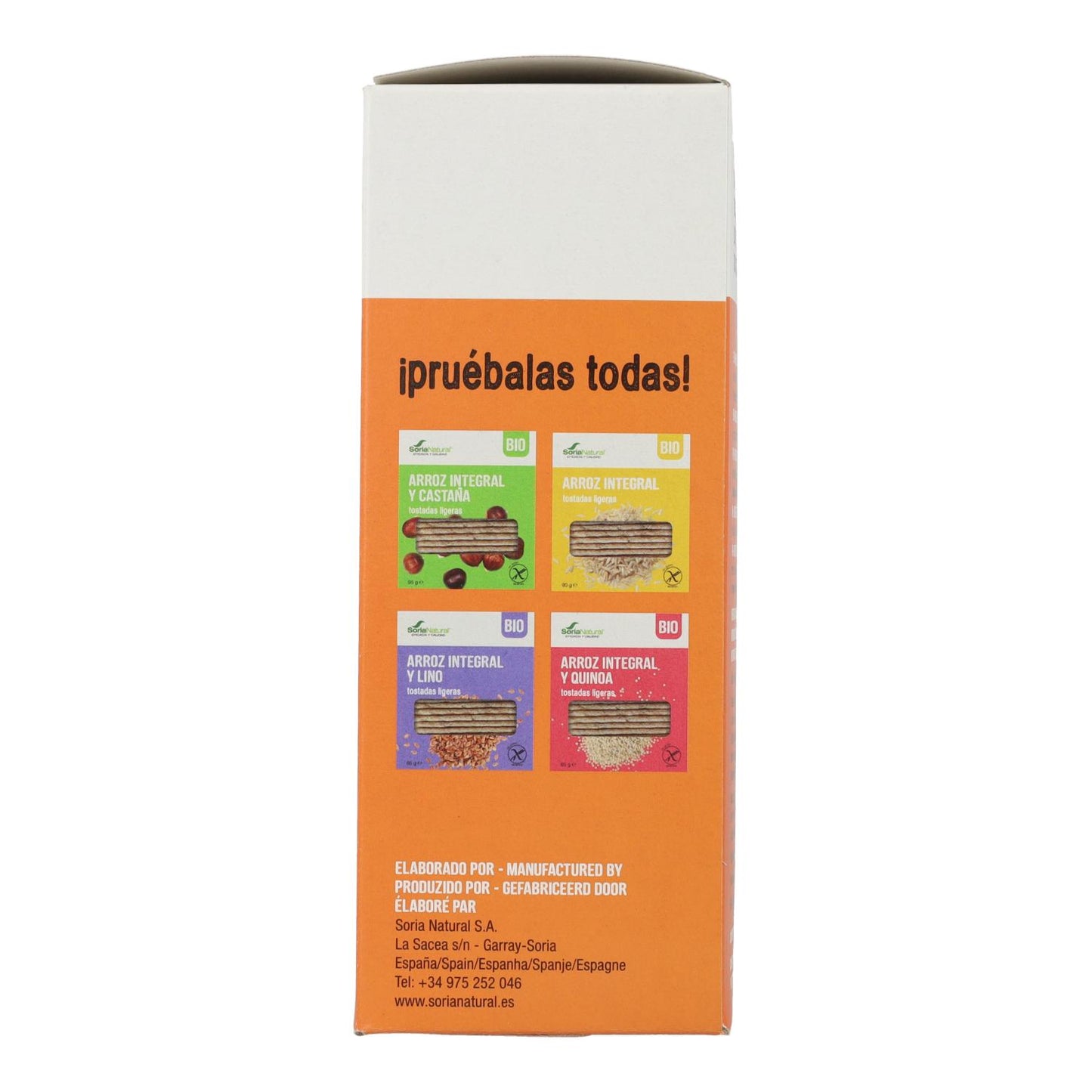 Reis- und Buchweizen-Toast Soria Natural 90 g