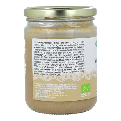 Semi Wholemeal Tahini ECO Planeta Huerto 350gr