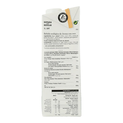 Hafergetränk mit Kokosnuss Amandín 1 l