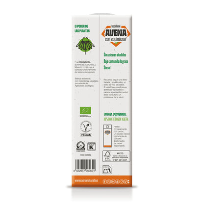 Boisson écologique à l'avoine et à l'échinacée, Soria Natural, 1 L
