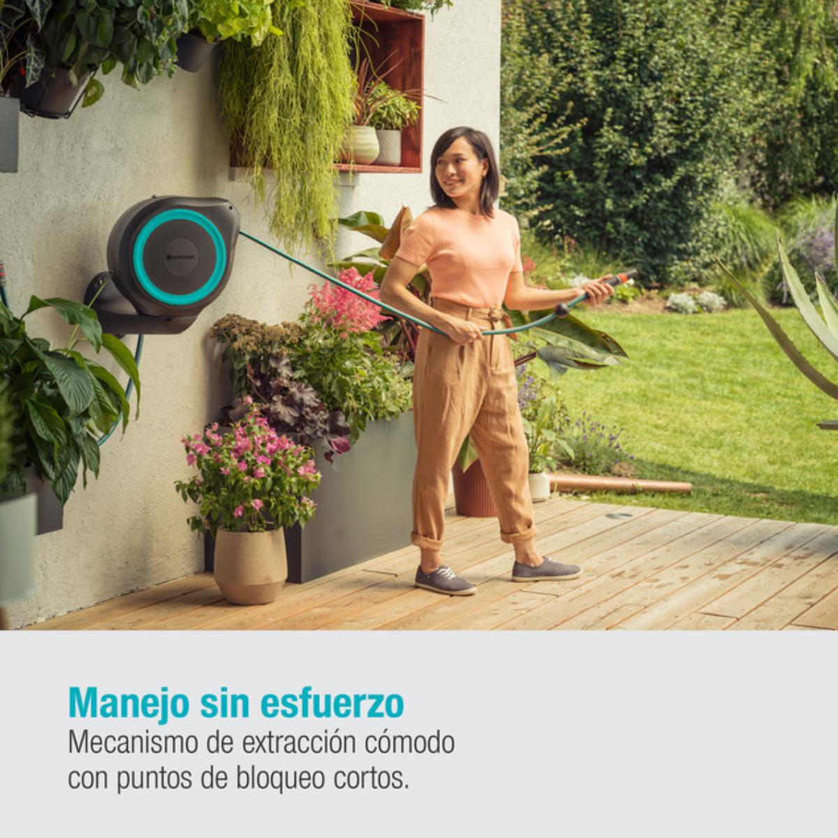 Portagomma da parete RollUp S 15 m Gardena (ricondizionato)