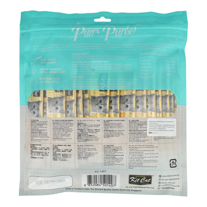 Kit Cat PurrPuree ValuePack – Thunfisch und Ballenhaar-Kontrolle Kit Cat 40x15 g Cremiger Snack für Katzen