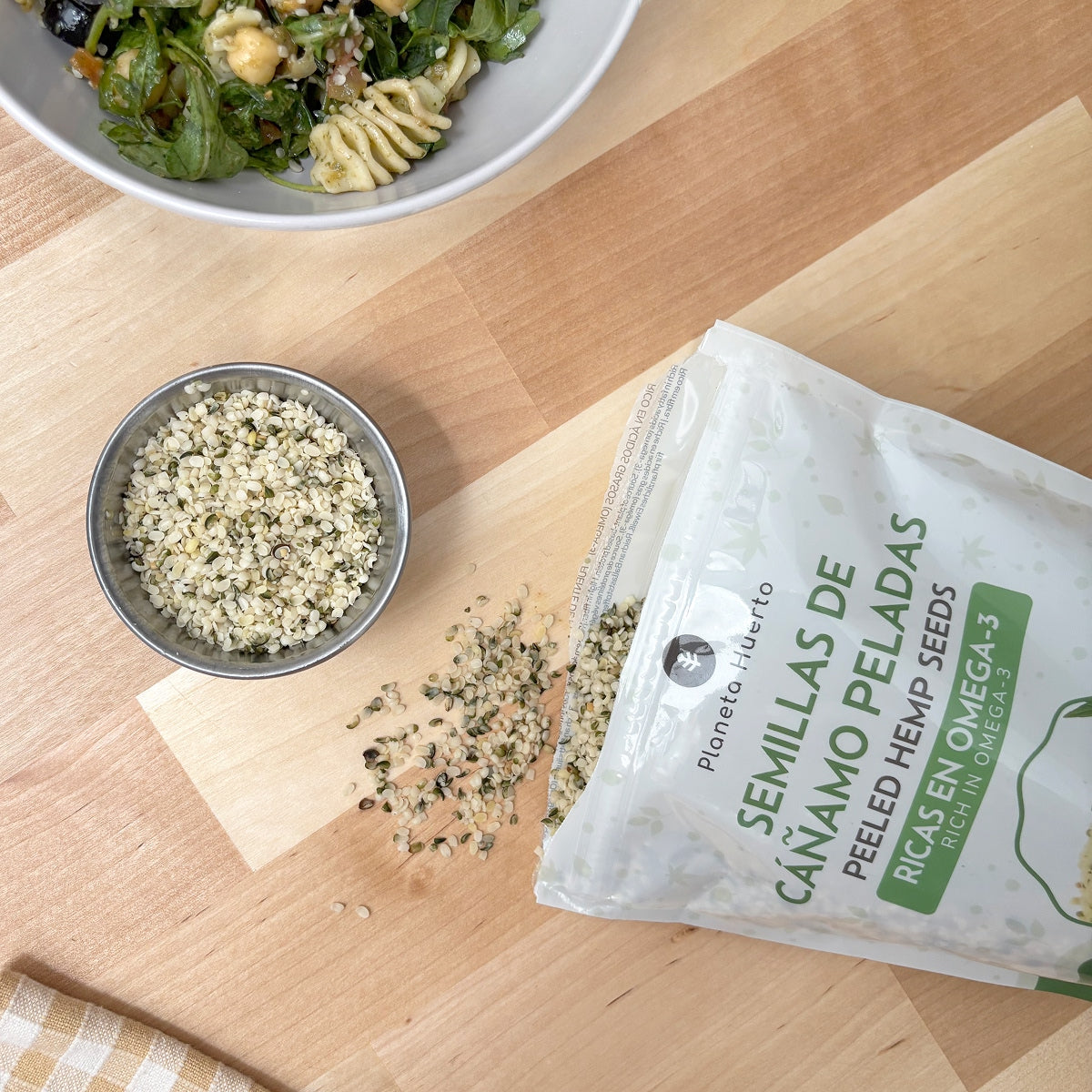 Hennepzaad gepeld ECO Planeta Huerto 400 g