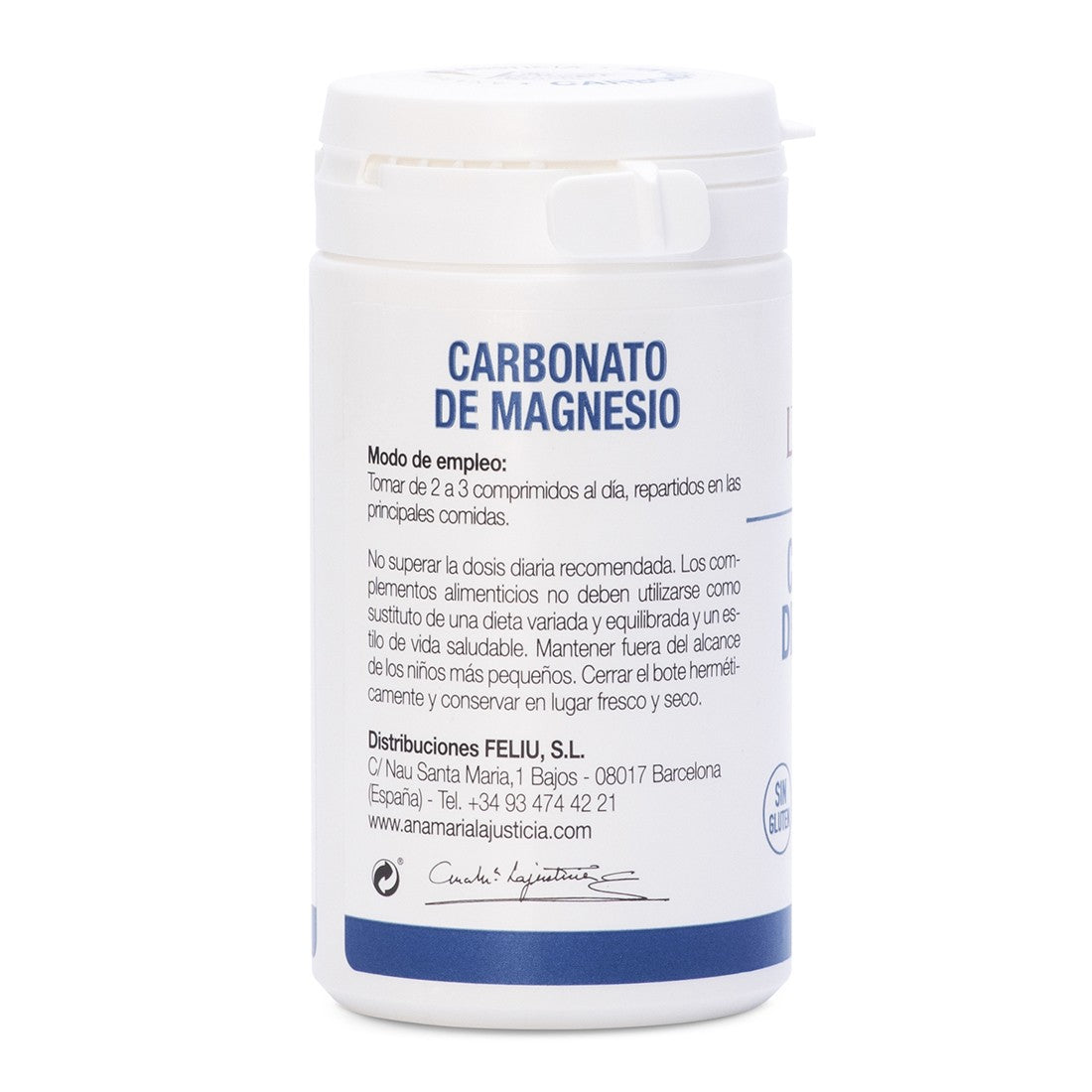 Carbonate de magnésium Ana Maria LaJusticia 75 comprimés