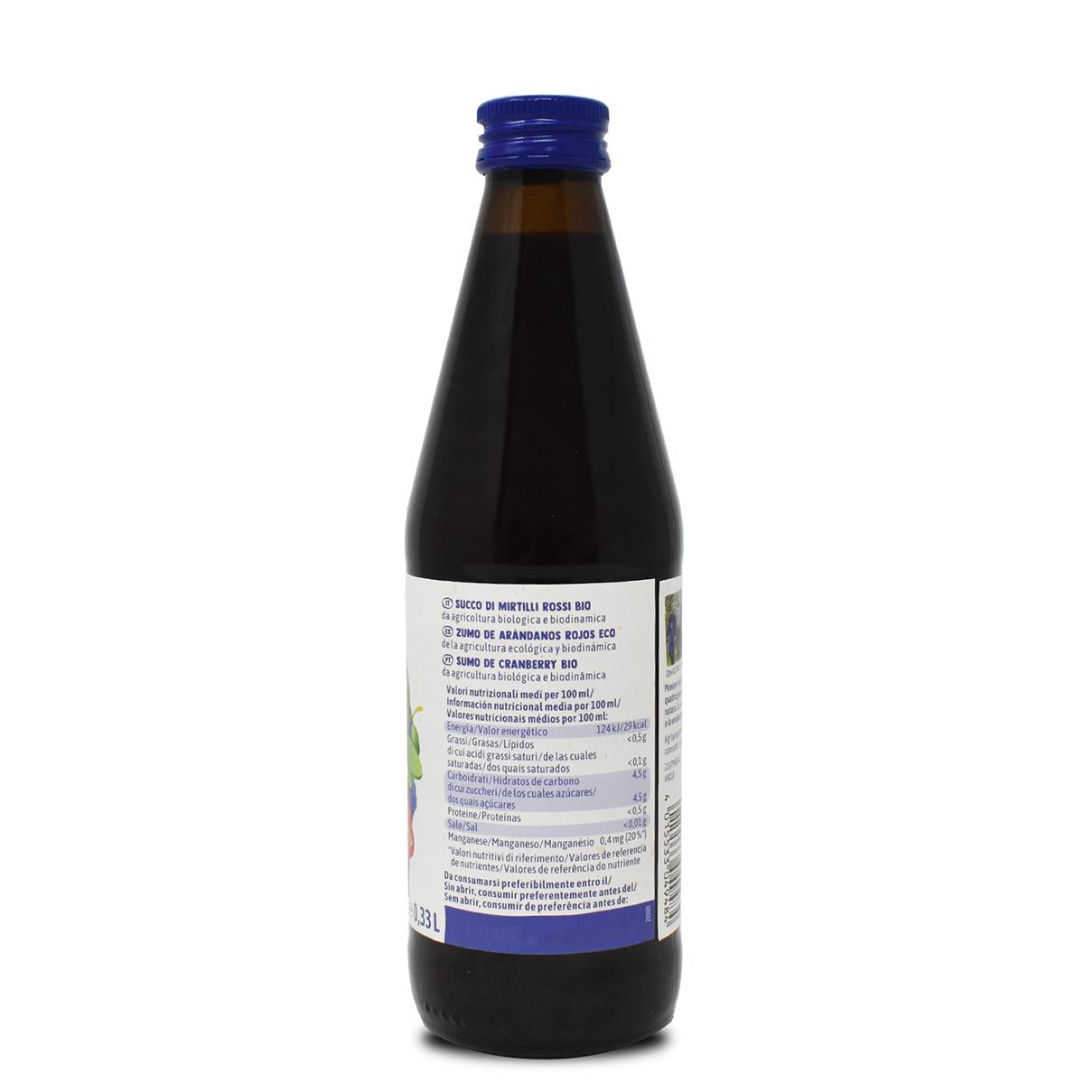 Reiner Demeter-Cranberrysaft Voelkel 330 ml