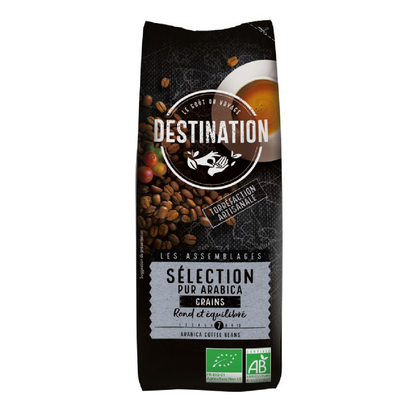 2er-Pack Kaffeebohnen, 100 % Arabica Bio Destination, 1 kg