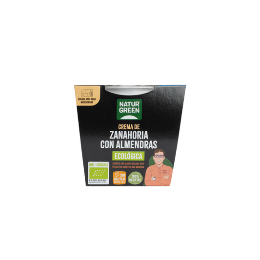 Crème de carottes aux amandes Naturgreen, 310 g