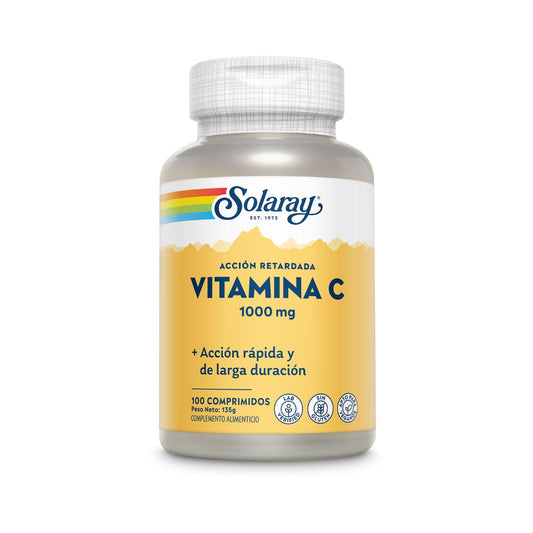 Vitamine C 1000 mg A/R Solaray 100 comprimés