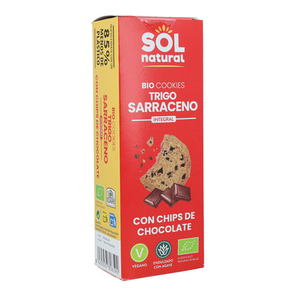 Biscuits au sarrasin et au chocolat bio Sol Natural 170 g