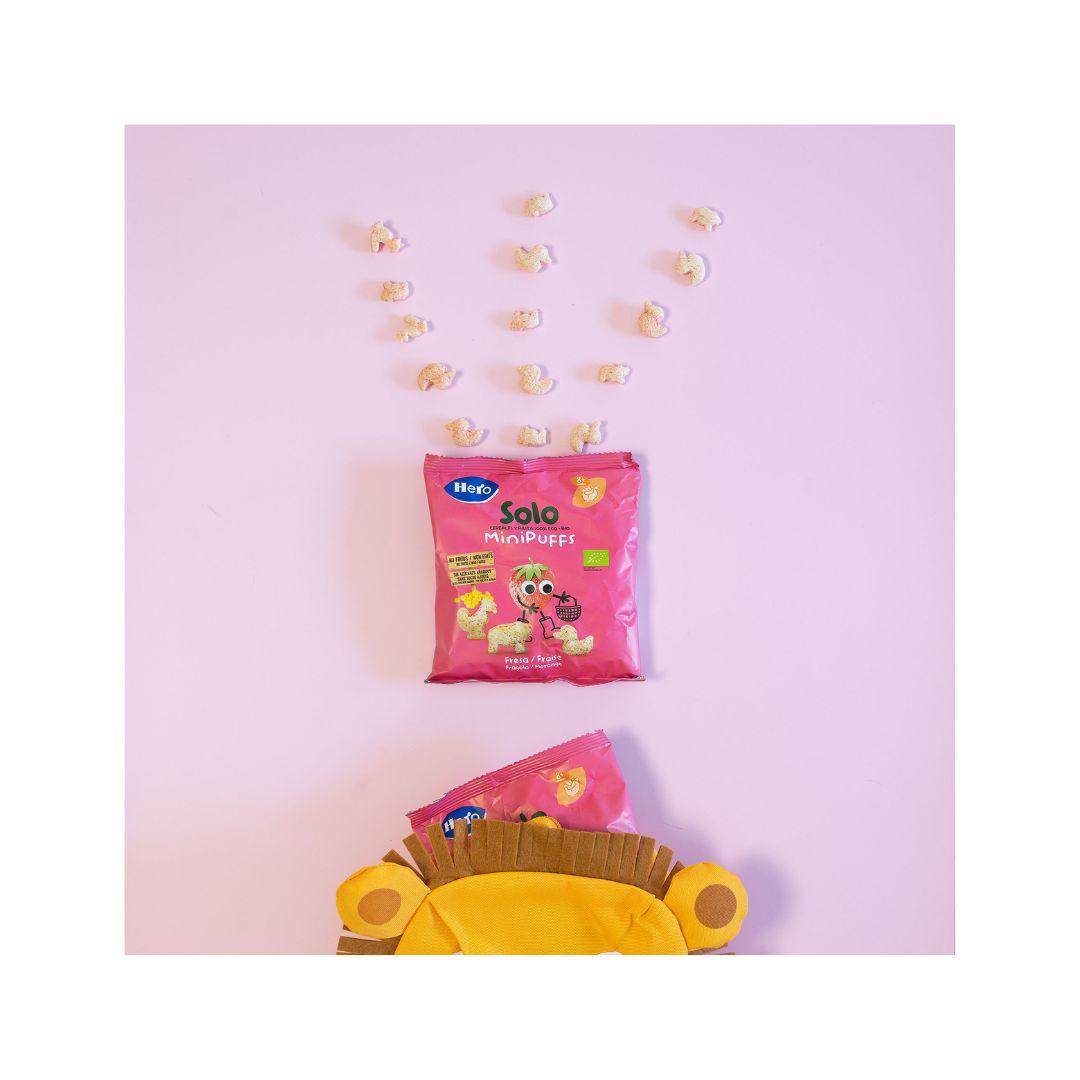 Confezione da 7 snack alla fragola Eco 18 g - Hero Solo