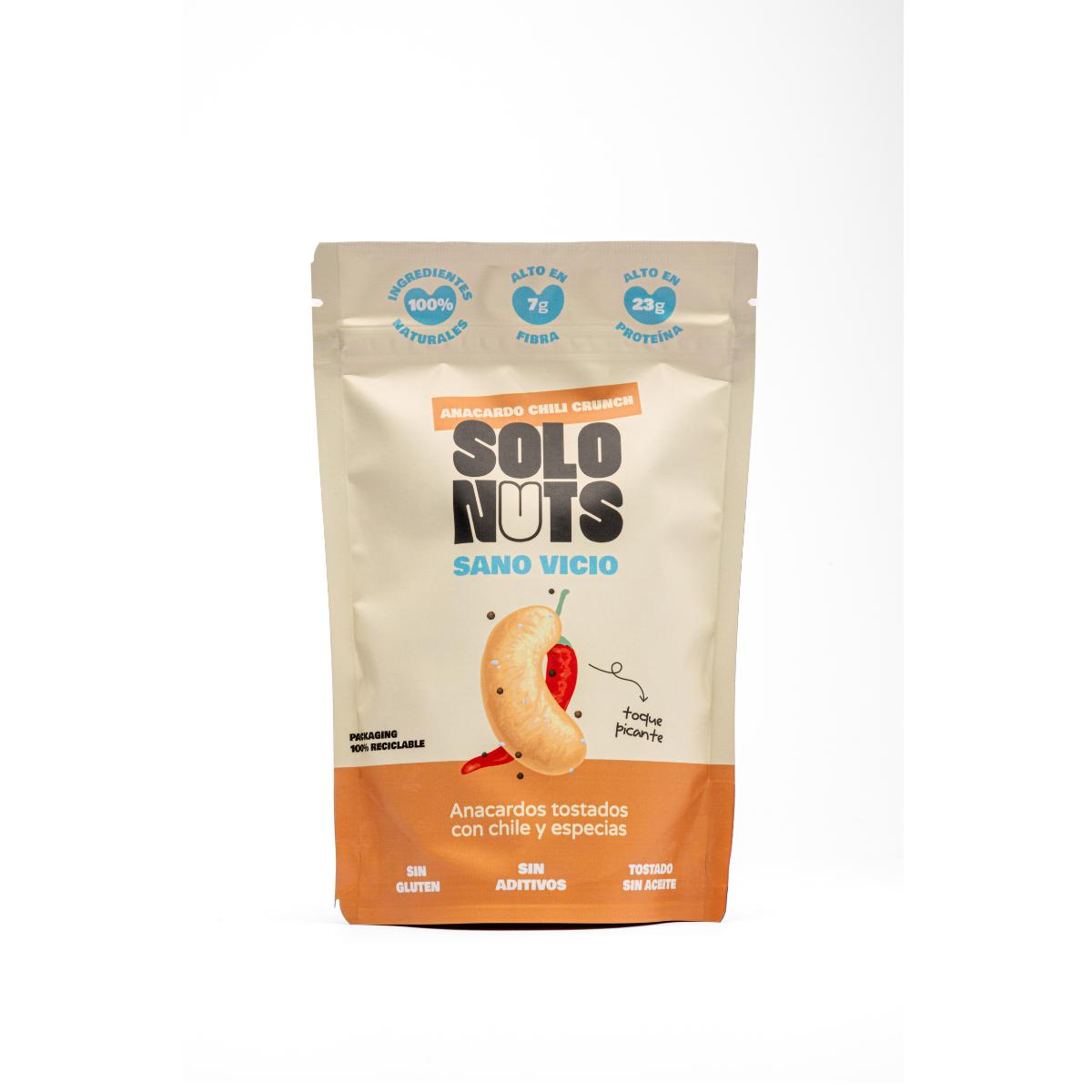 Prażone orzechy nerkowca Solo Nuts 130 g