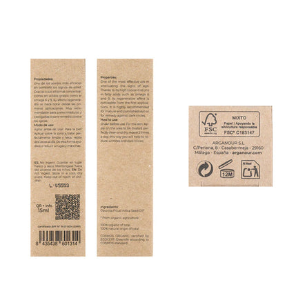 Huile pure de graines de figue de Barbarie Bio Arganour 15 ml