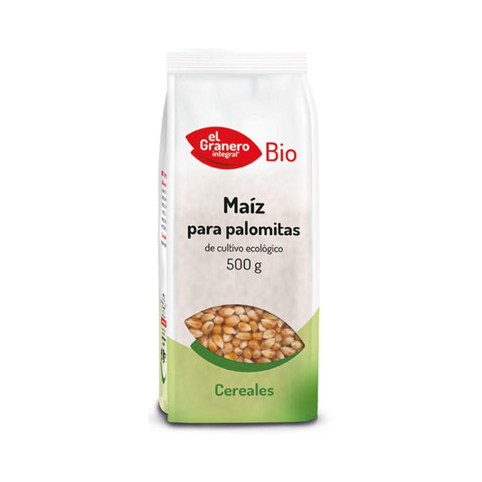 Maïs pour pop-corn bio, 500 g. El Granero