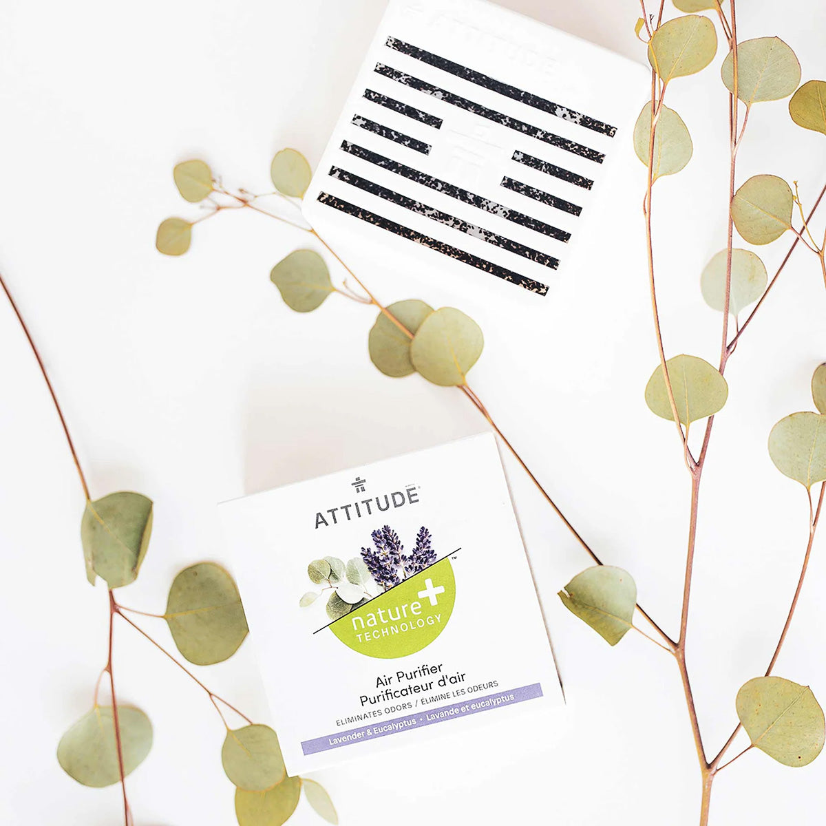 Purificateur naturel Eucalyptus et Lavande Attitude 227 g