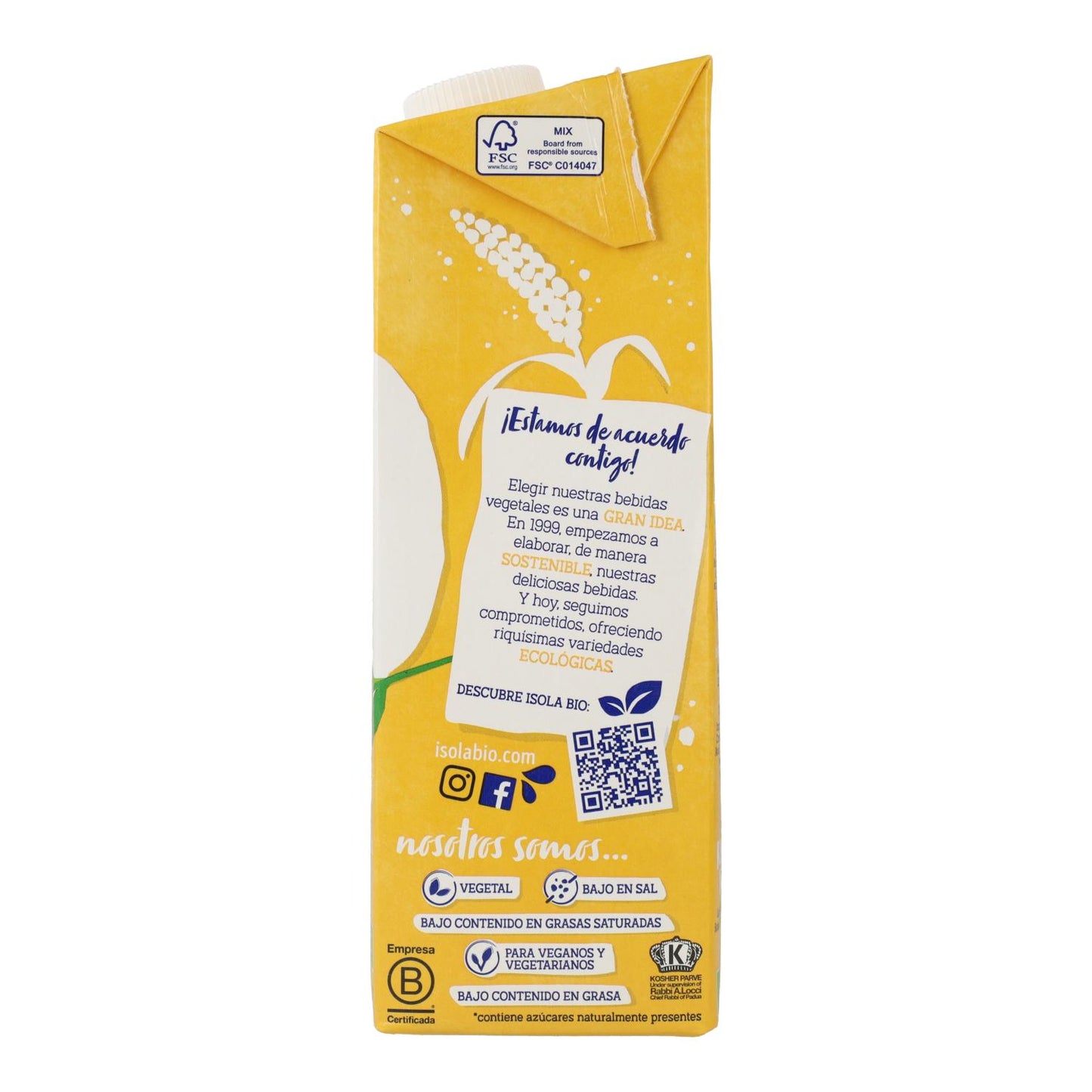 Isola Bio-Hirsegetränk 1L