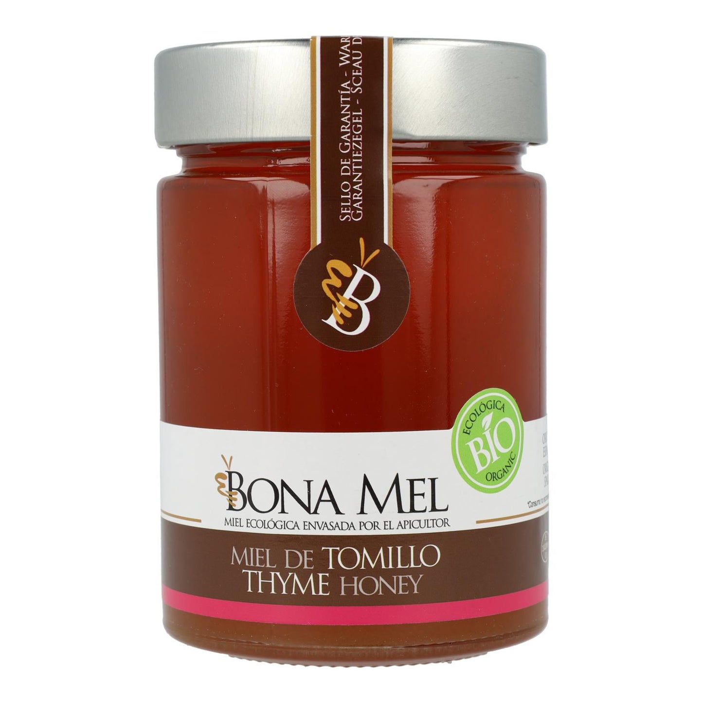 Biologische tijmhoning Bona Mel, 450 g