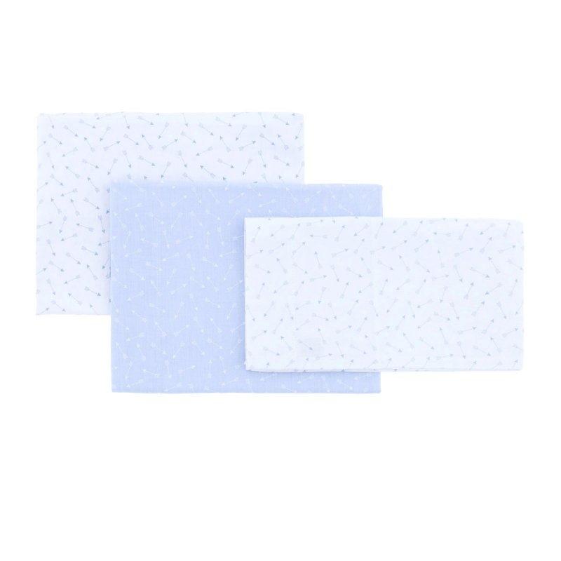 Drap pour mini-lit 3 pièces Cambrass Sky Rosa