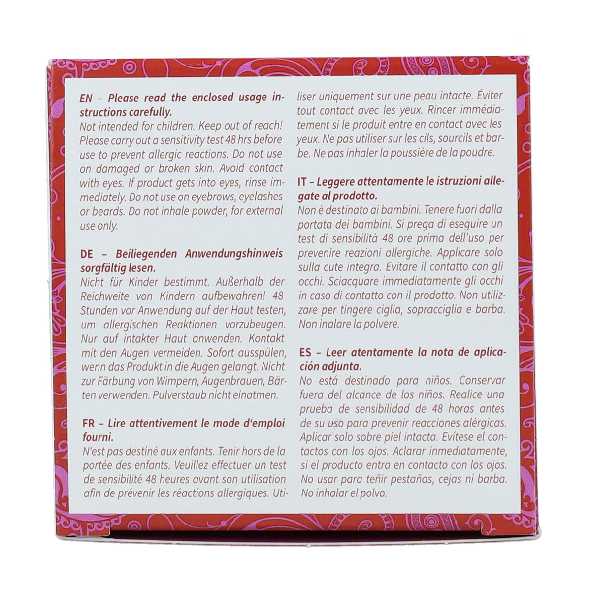 Naturlig henna Amla och Jatropha, Khadi, 100 g