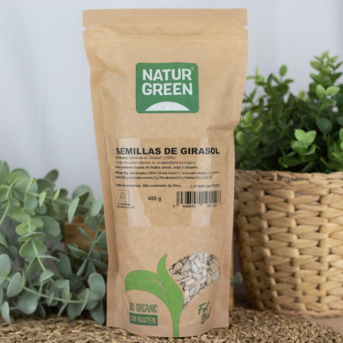 Organic Sunflower Seeds Naturgreen 225 g