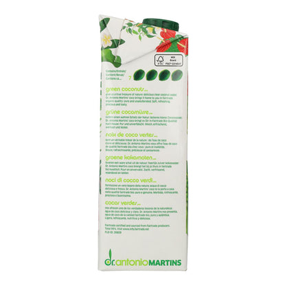 Reifes Kokosnussgetränk Pure Bio Dr. Martins 1 l