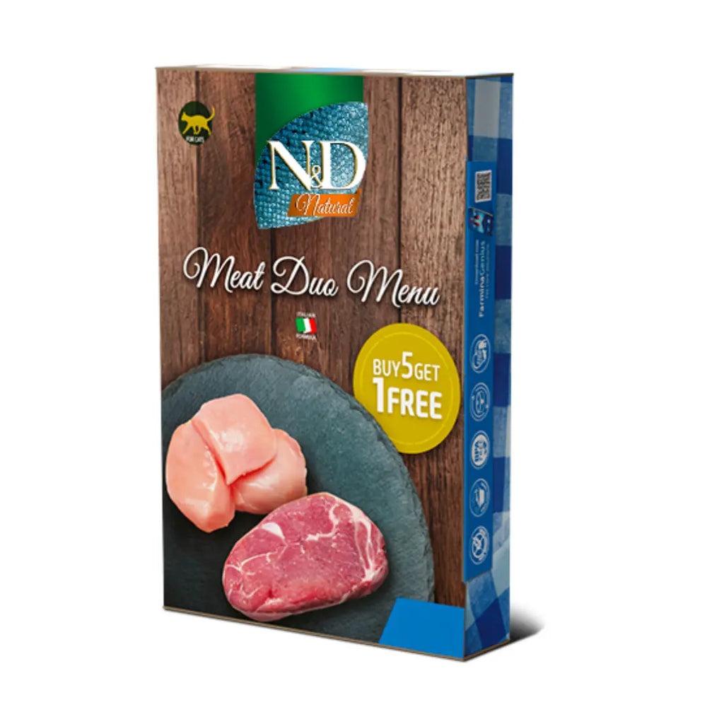 ND cat Natural Meat Duo Farmina 6 x 70 g Farmina Wet cat food