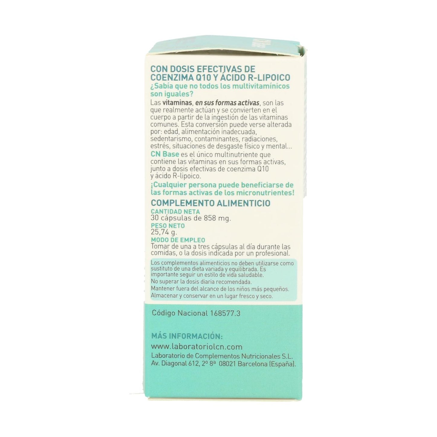 CN Base de LCN 30 kapslar