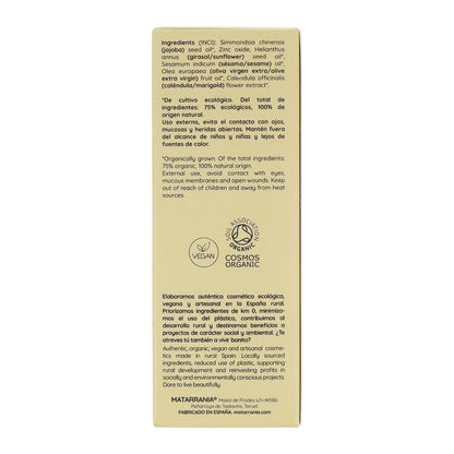 Lot de 2 flacons de crème solaire fluide SPF 30 BIO Matarrania 100 ml