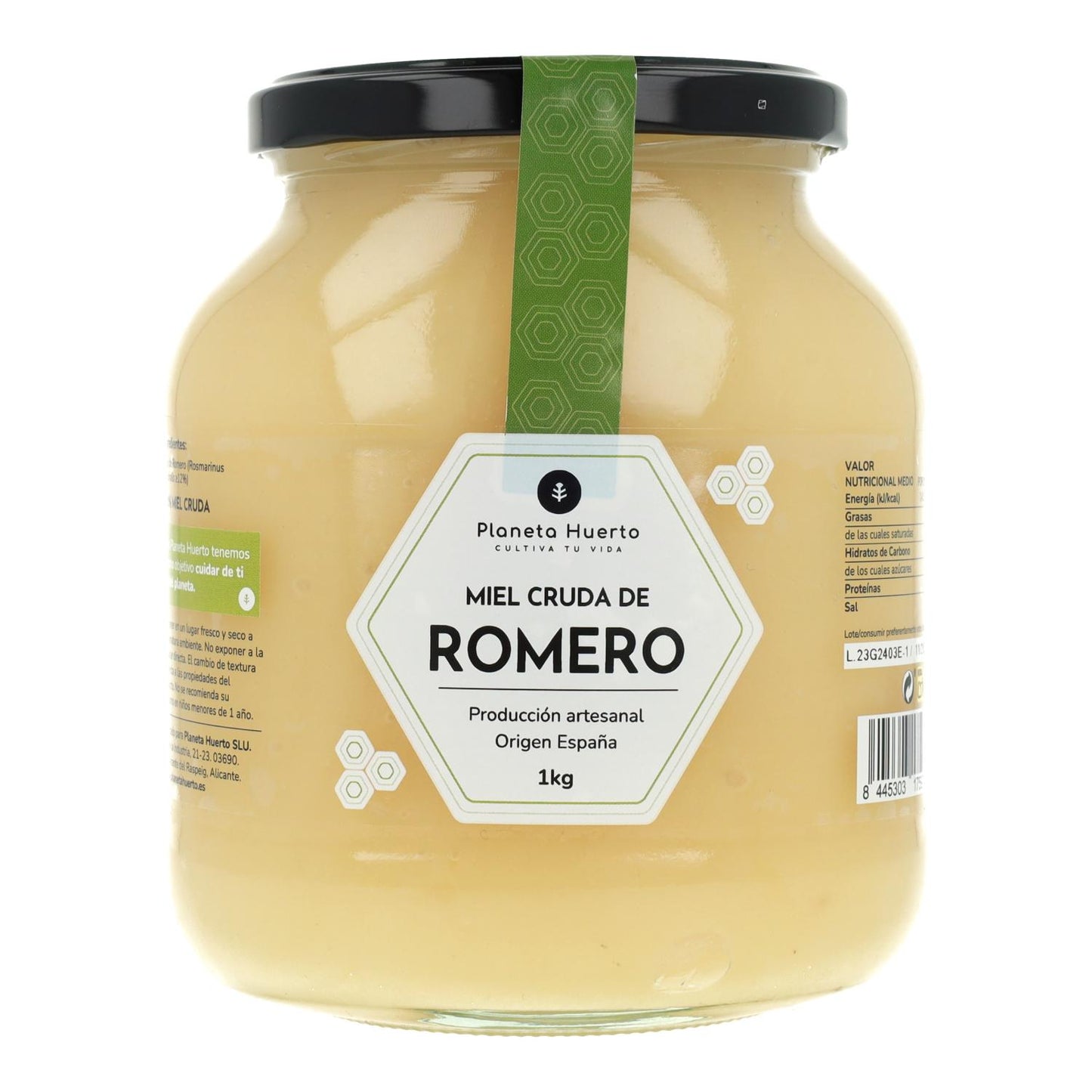 Pack 6x Miel Cruda de Romero Planeta Huerto 1 Kg