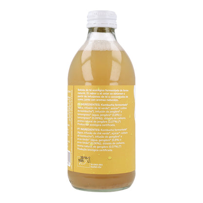 Kombucha ECO Ingefära och citrongräs Planeta Huerto 330 ml