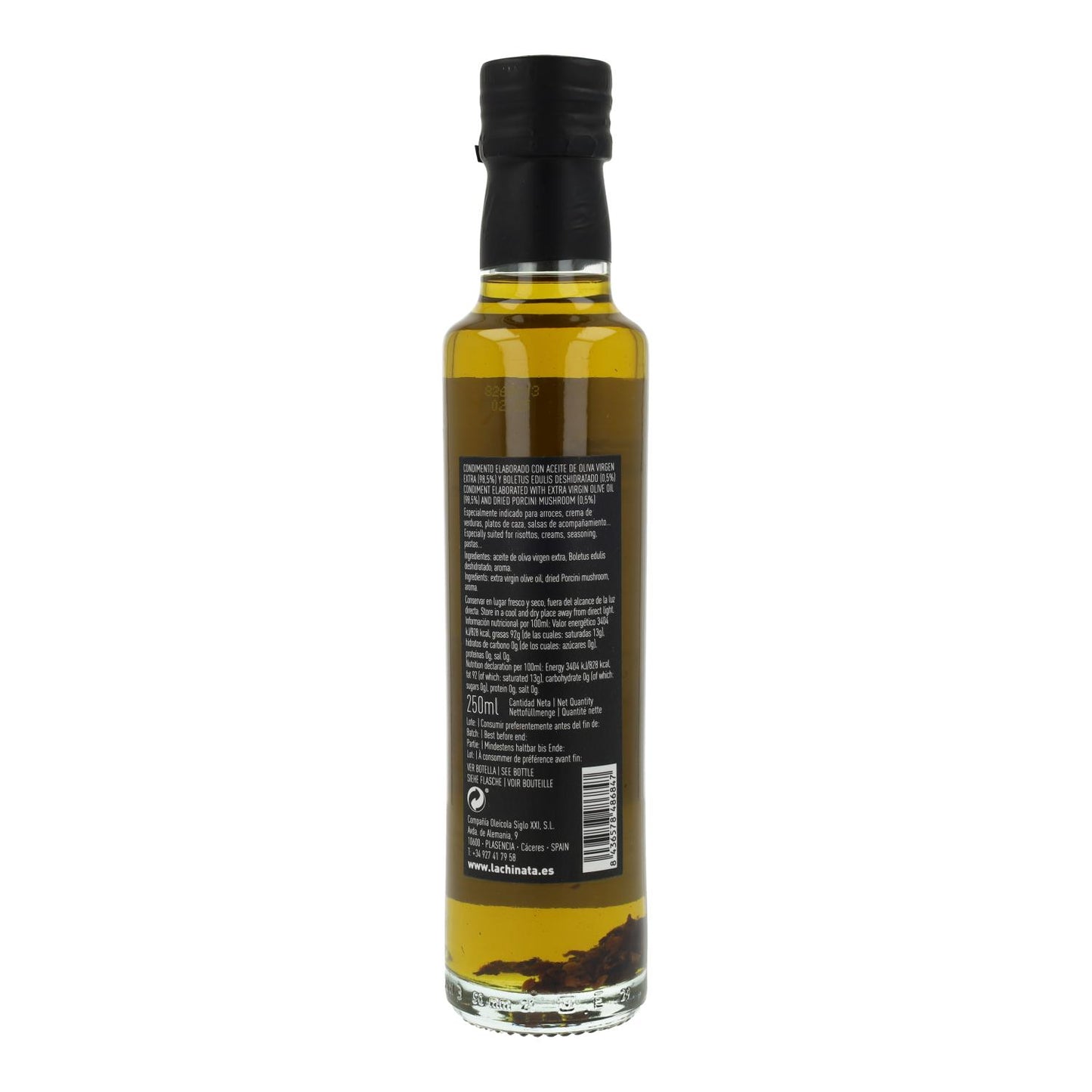 Huile aromatisée aux cèpes Boletus Edulis La Chinata 250 ml