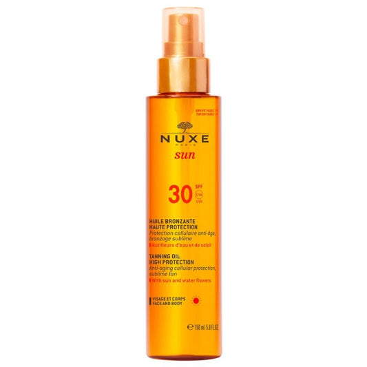 Olejek do opalania Nuxe Sun do twarzy i ciała SPF 30 Nuxe 150 ml