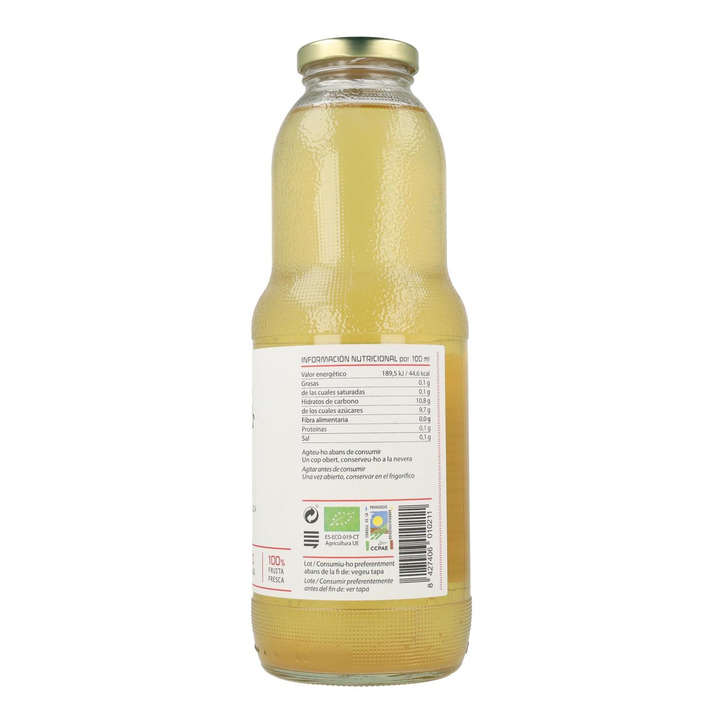 Jus de pomme ECO Cal valls 1 L
