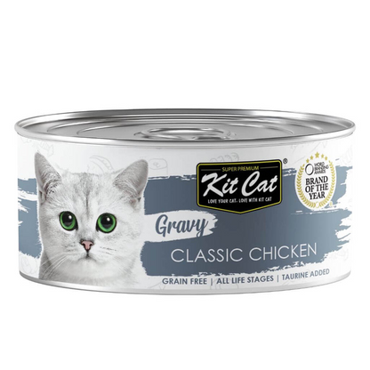 Kit Cat Gravy - Classic Chicken 70 g Blötfoder för katter i sås