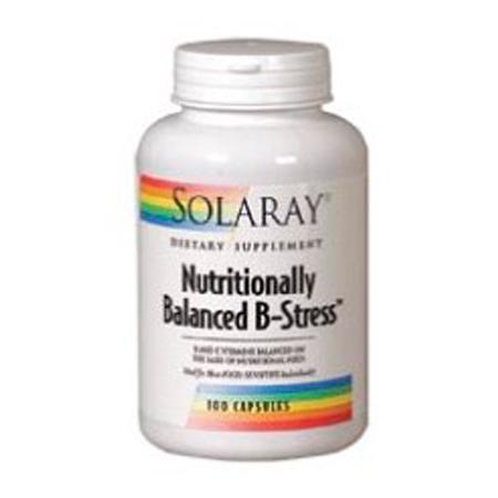 Nutritionally B stress Solaray, 100 gélules